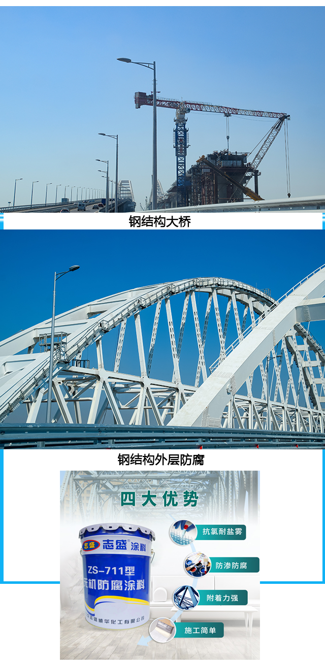 ZS-711钢结构大桥防腐案例